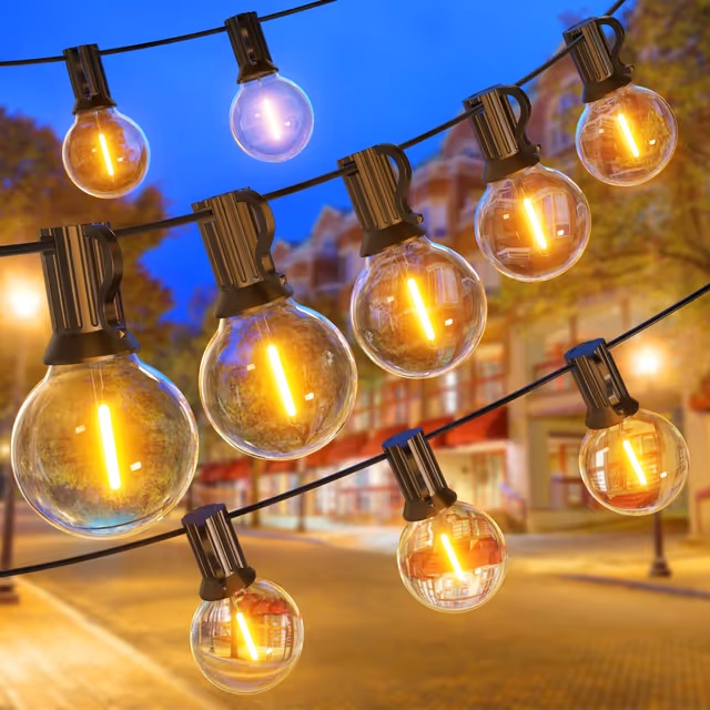 Terasos LED lemputės 45m